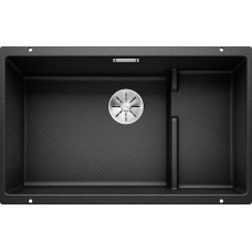 Plautuvė BLANCO SUBLINE 700-U Level SILG PDUR Black M.ZUB InFino O.AF 