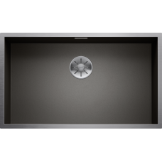 Plautuvė BLANCO ZEROX 700-U Dark Steel InFino O.AF 