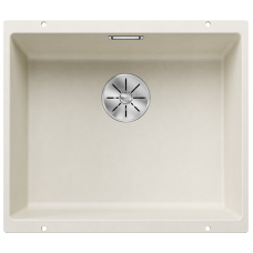 Plautuvė BLANCO SUBLINE 500-U SILG Soft white InFino O.AF 