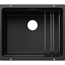 Plautuvė BLANCO Etagon 500-U SILG Black M.ZUB O.AF WFS 