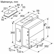 Gaggenau Montavimo priedas AA200910