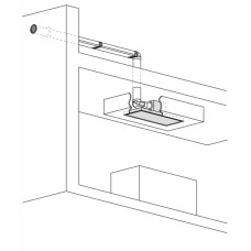 Lubose montuojamas gartraukis Gaggenau  AC250121