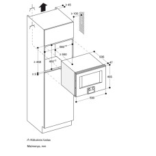 Orkaitė su mikrobangų funkcija Gaggenau BM454100