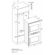 GAGGENAU dviguba orkaitė BX480112