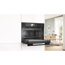 BOSCH Kompaktinė orkaitė su mikrobangų funkcija CMG978NM1