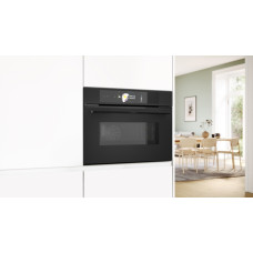 BOSCH Kompaktinė orkaitė su mikrobangų funkcija CMG978NM1