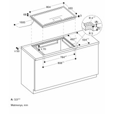 Gaggenau indukcinė kaitlentė CX482111