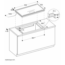 Gaggenau indukcinė kaitlentė CX492111