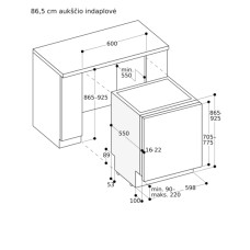 Indaplovė Gaggenau DF261101