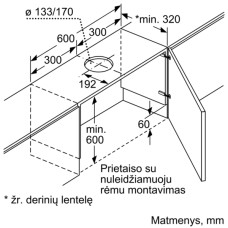 Ventiliacijos priedas BOSCH DSZ4660