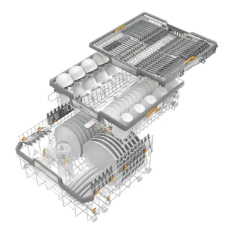 Miele indaplovė G 7478 SCVi XXL AutoDos Excell ObsidiOE1