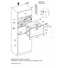 Gaggenau kompaktinė orkaitė su mikrobangų funkcija GM481120
