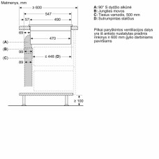 Ventiliacijos priedas Bosch HEZ9VDKE1