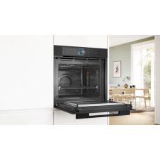 BOSCH Matinė Orkaitė su papildomų garų ir mikrobangų funkcijomis HNG978NM1