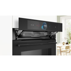 BOSCH Matinė Orkaitė su papildomų garų ir mikrobangų funkcijomis HNG978NM1