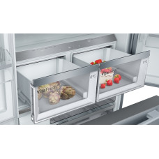 BOSCH dviduris šaldytuvas KFF96PIEP