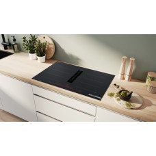 BOSCH Matinė kaitlentė su integruojamu gartraukiu (80cm) PXX89BD56E