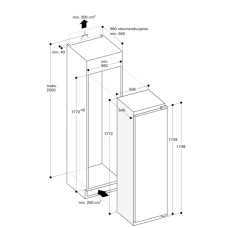 Šaldytuvas Gaggenau RC289370