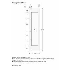 Gaggenau Vario cooling Expressive serija, Durelių skydelis RVA421122L
