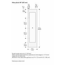 Gaggenau Vario cooling Expressive serija, Durelių skydelis RVA421122L