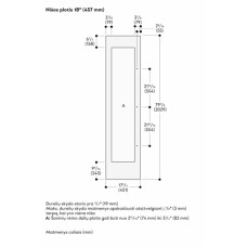 Gaggenau Vario cooling Expressive serija, Durelių skydelis RVA421122R