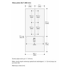 Gaggenau Vario cooling Expressive serija, durelės RVA421922