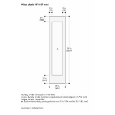 Gaggenau Vario cooling Expressive serija, Durelių skydelis RVA428122