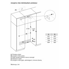 Šaldiklis Gaggenau RVF497190