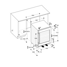 Vyno šaldytuvas Gaggenau RW404264