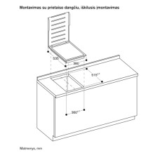 Gaggenau dujinė kaitlentė VG415215