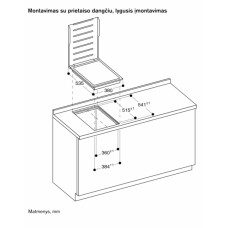 Gaggenau dujinė kaitlentė VG415215