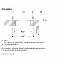 Gaggenau dujinė kaitlentė VG425115F