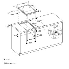 Gaggenau WOK indukcinė kaitlentė VI414115
