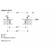 Gaggenau indukcinė kaitlentė VI422105