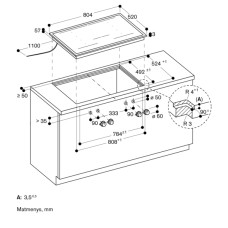 Gaggenau indukcinė kaitlentė VI482115