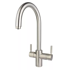 Maišytuvas ISE J-shape 3N1 Tap Brushed Steel J3N1BS